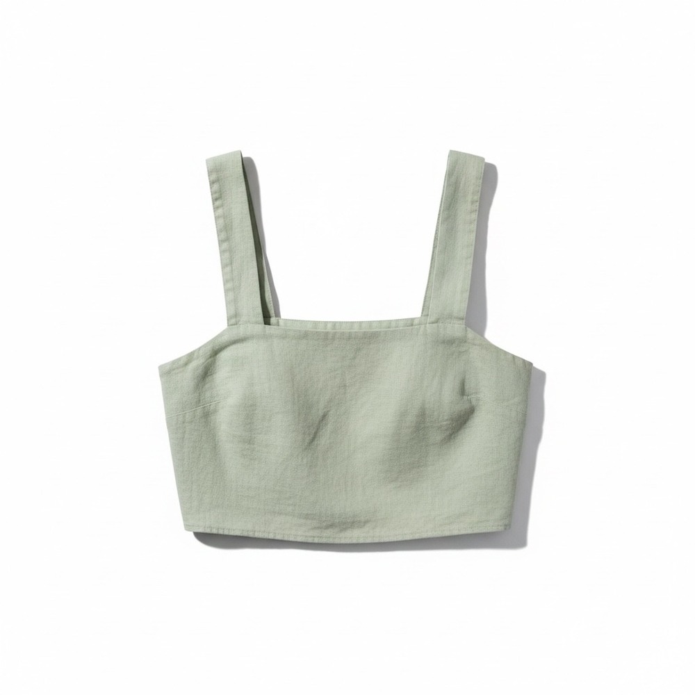 Rachel Zoe Sage Green Crop Top